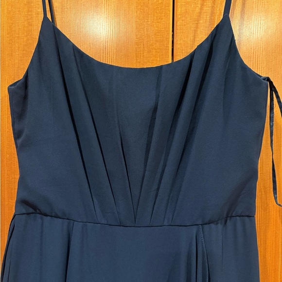 Amsale Navy Campbell Gown - Picture 5 of 6
